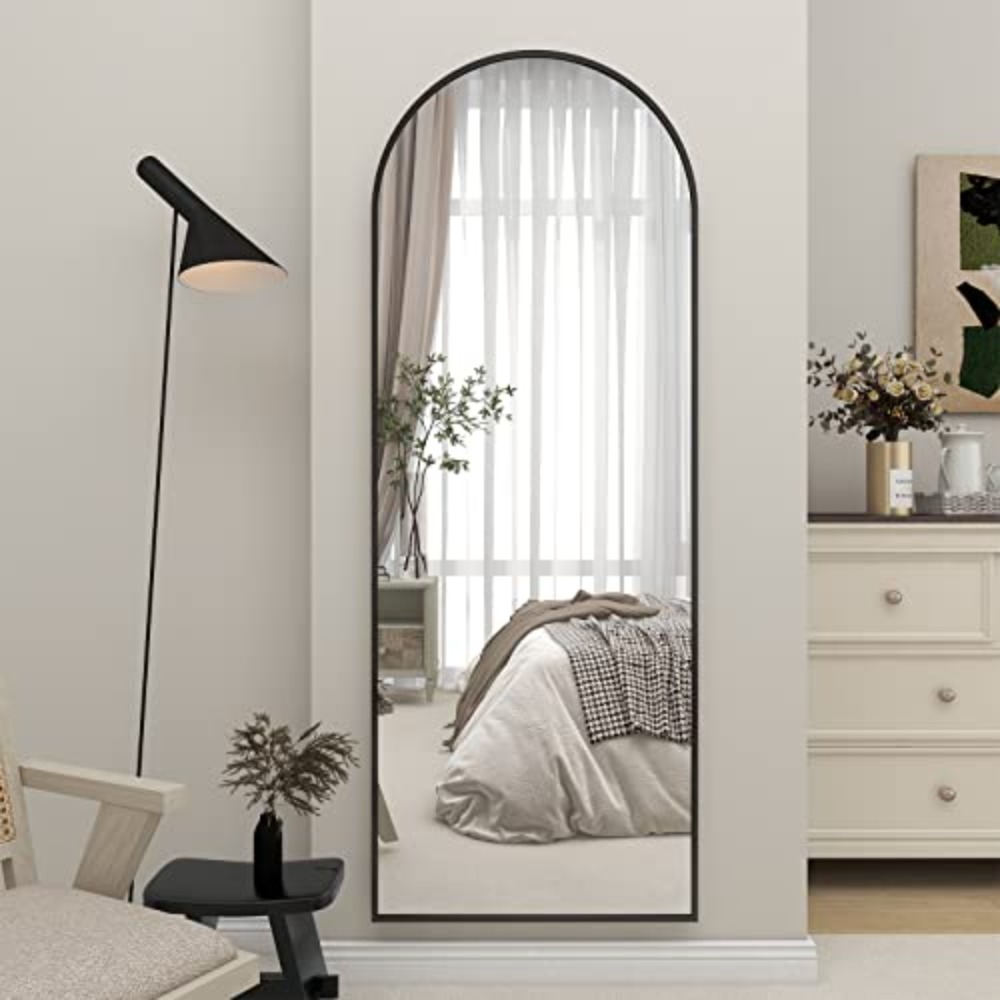 64インチ x 21インチ フルレングスアーチフロアミラー  - Arch Mirror Leaning のレビューと価格