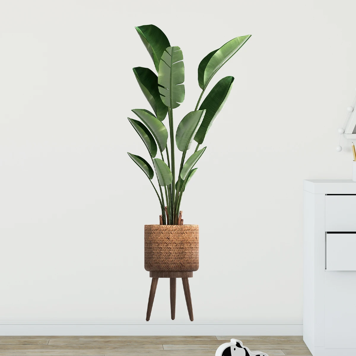 シミュレーション緑の植物観賞用鉢植えウォールステッカーリビン - Interior Design Office のレビューと価格
