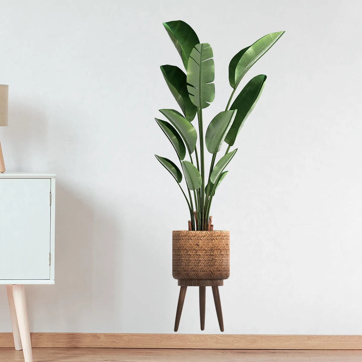 シミュレーション緑の植物観賞用鉢植えウォールステッカーリビン - Interior Design Office のレビューと価格