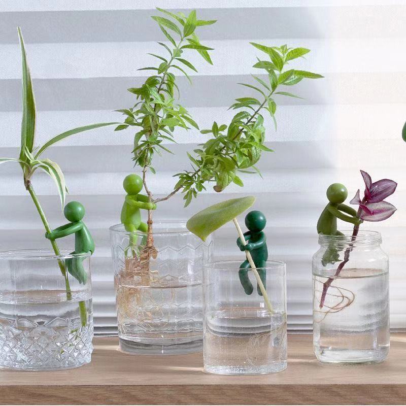 水耕栽培植物固定用置物オーナメント、直立型植物サポート装飾、 - Interior Design Office のレビューと価格