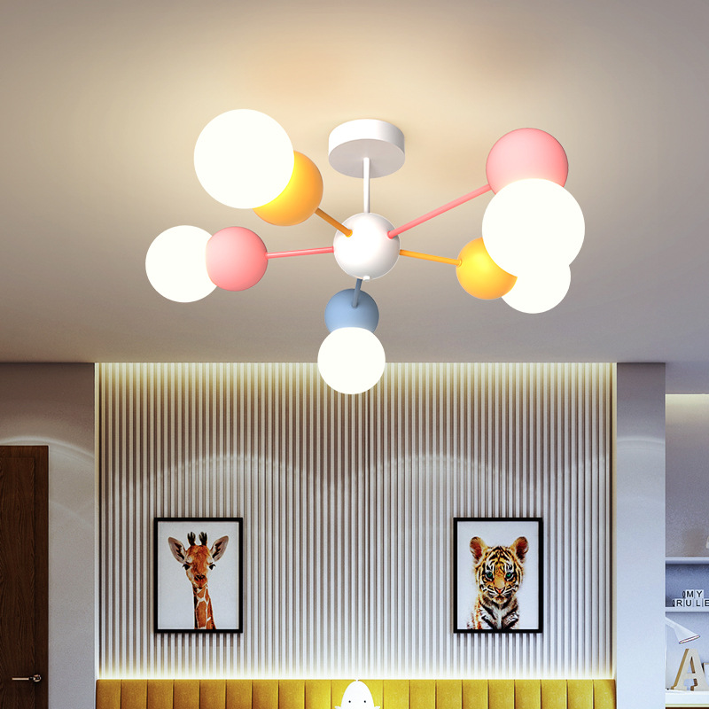 北欧クリームスタイルの寝室/子供部屋用アクリルLEDペンダン - Interior Design Remote のレビューと価格