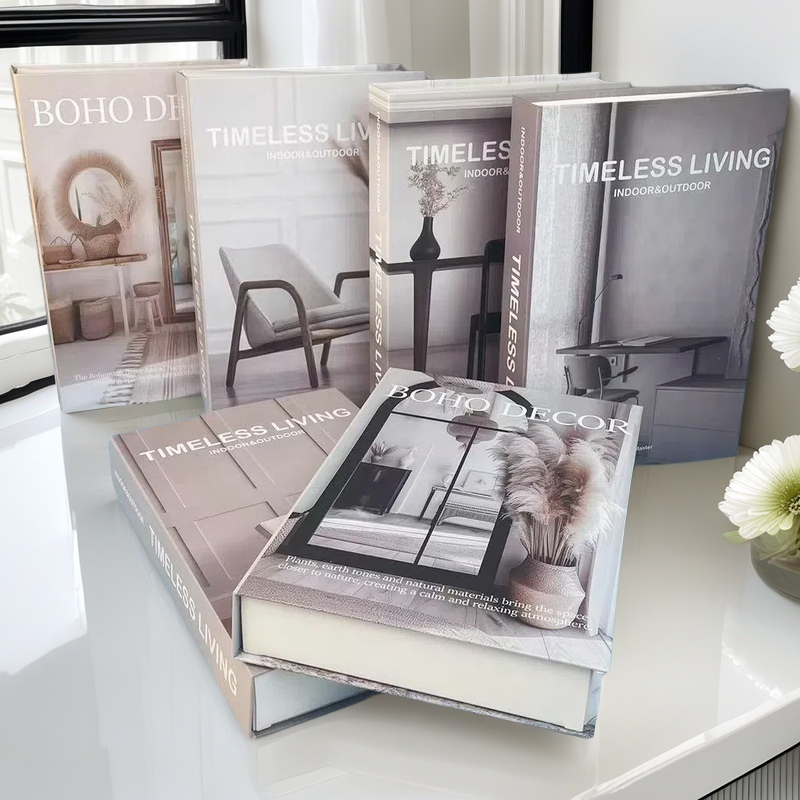 ヴァンゴッホの抽象的な偽の本,家の装飾,自由奔放に生きるバウ - Interior Design Handbook のレビューと価格