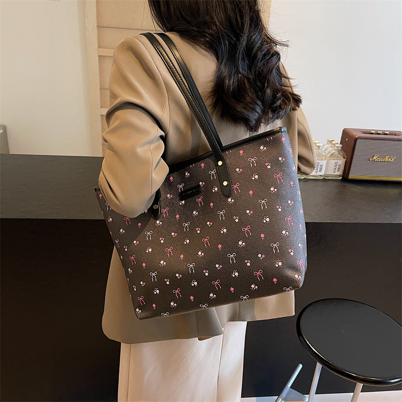 大容量トートバッグ女性用ショルダーバッグファッショナブルなデ - Interior Design Class のレビューと価格