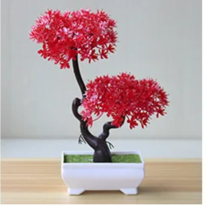 人工小型樹木鉢植え植物、偽物の盆栽、テーブル装飾用植物、家庭 - Interior Design Office のレビューと価格